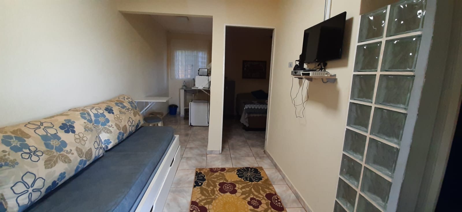 Interior do chalé